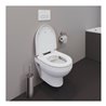 Duravit Wand-WC-Set No. 1 Compact mit WC-Sitz, Rimless, weiß