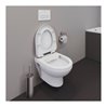 Duravit Wand-WC-Set No. 1 Compact mit WC-Sitz, Rimless, weiß