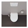 Duravit Wand-WC-Set No. 1 Compact mit WC-Sitz, Rimless, weiß