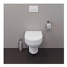 Duravit Wand-WC-Set No. 1 Compact mit WC-Sitz, Rimless, weiß