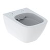Geberit Wand-WC, Tiefspüler Smyle Square 4,5 l, vrk A, geschl., rimfr., we/KeraTe