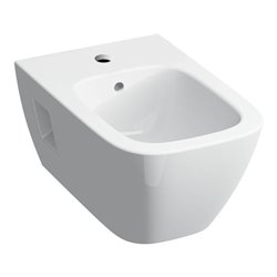Geberit Wand-Bidet Renova Plan KeraTect/we, teilgeschl. F., m Überlauf