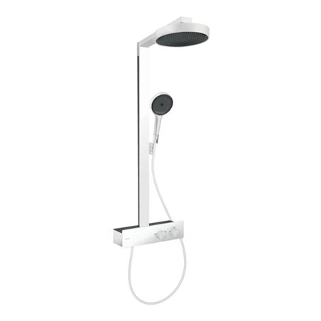 hansgrohe Brause-Set Rainfinity m Thermostat, Brausekopf 250mm, mattweiß