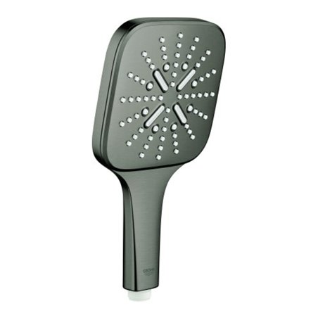 Grohe HB Rainshower SmartActive130 Cube 3 S-Art., m Begr 9,5 l/m, hd graph. geb.