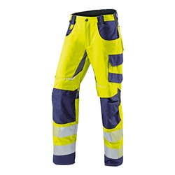 Kübler Sommerhose REFLECTIQ PSA 2 warngelb/dunkelblau Form 2407