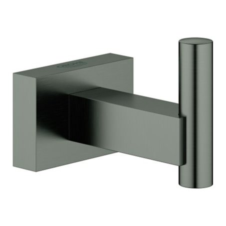 Grohe Bademantelhaken Essentials Cube hd graph. geb., verdeckte Befestigung