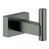 Grohe Bademantelhaken Essentials Cube hd graph. geb., verdeckte Befestigung