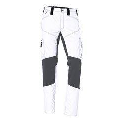 Kübler Stretchhose ACTIVIQ weiß/anthrazit Form 2850