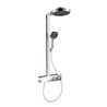 hansgrohe Brause-Set Rainfinity m Thermostat, Brausekopfgröße 250mm, chrom