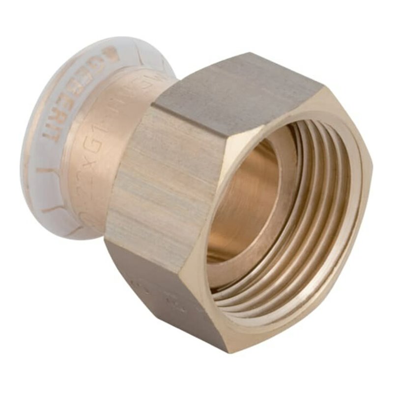 Geberit bergang Mapress d 42mmxG 1 3/4, Cu, flachd., m ÜM, RG