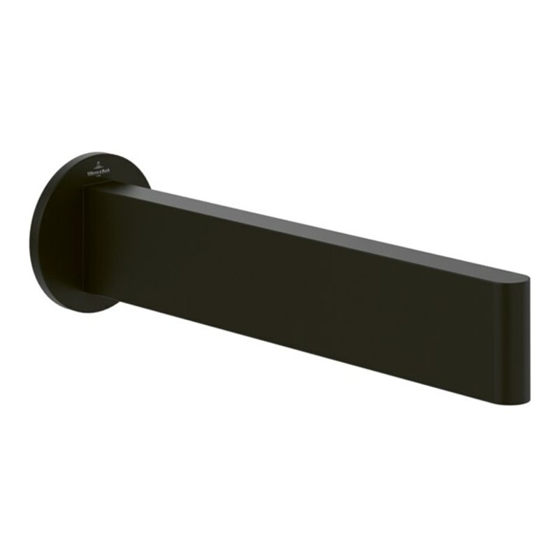 V&B Badewannenauslauf Dawn Wandmontage, matt black