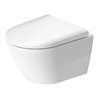 Duravit Wand-WC, Tiefspüler Compact D-Neo 37x48cm, 4,5 l, Rimless, weiß