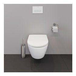 Duravit Wand-WC, Tiefspüler Compact D-Neo 37x48cm, 4,5 l, Rimless, weiß