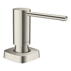 hansgrohe Spülmittelspender A71 Einbauversion, Edelstahl-optik
