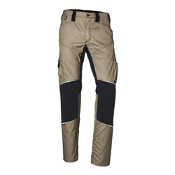 Kübler Stretchhose ACTIVIQ sandbraun/schwarz Form 2850