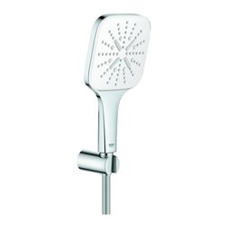 Grohe BrG Rainshower SmartActive130 Cube 3 Strahlarten, moon white