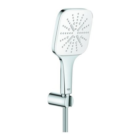 Grohe BrG Rainshower SmartActive130 Cube 3 Strahlarten, moon white
