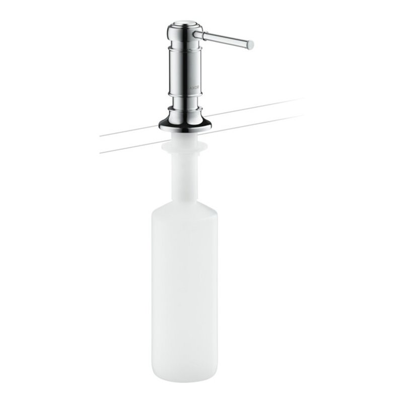 hansgrohe Spülmittelspender Einbauversion, Ausladung 91mm, chrom
