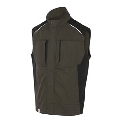 Kübler Weste ACTIVIQ oliv/schwarz Form 7250