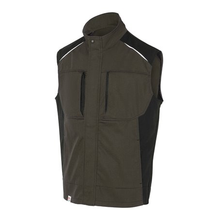 Kübler Weste ACTIVIQ oliv/schwarz Form 7250