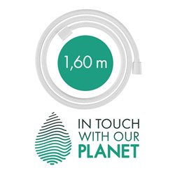 hansgrohe Brauseschlauch Designflex 1600mm, mattweiß