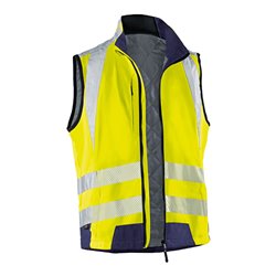 Kübler Weste REFLECTIQ PSA 2 warngelb/dunkelblau Form 7207