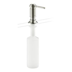 hansgrohe Spülmittelspender EB-Version, Ausl. 91mm, Edelstahl-Optik