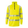 Kübler Zip-Sweatshirt REFLECTIQ PSA 2 warngelb Form 5146