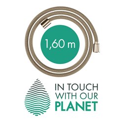 hansgrohe Brauseschlauch Designflex 1600mm, brushed bronze