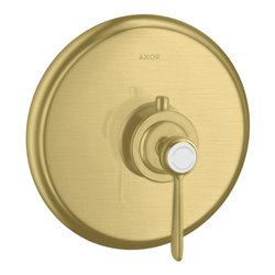 hansgrohe Fertigset Axor Montreux HF UP-THM, mit Hebelgriff, brushed brass