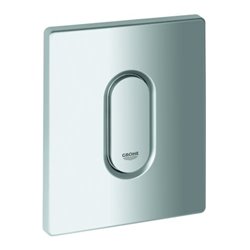 Grohe Abdeckplatte 42380 mit Drucktaste mattchrom