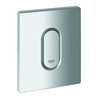 Grohe Abdeckplatte 42380 mit Drucktaste mattchrom