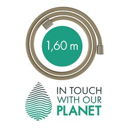 hansgrohe Brauseschlauch Designflex Planet EDI Sand recycelt, 1600mm