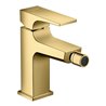 hansgrohe Bidet-Einhebelmischer Metropol m HG, Pus-Op-Abl, A 129mm, pol. gol opt