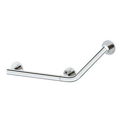 Keuco Winkelgriff Plan Care 135Grad, rechts, 673/266mm, verchromt