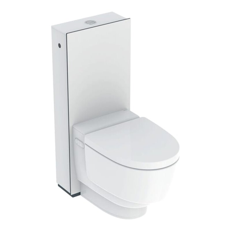 Geberit St.Tiefsp. AquaClean Mera Class Komplettanlage, spülrandlos, weiß-alpin