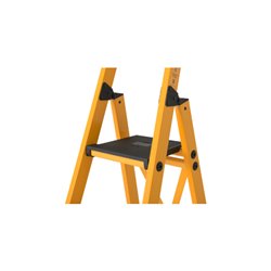 Hymer Stufenstehleiter mit Plattform