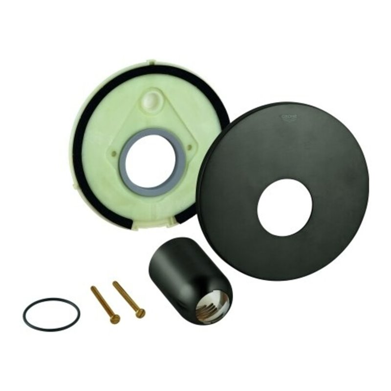 Grohe Rosette 46904 hard graphite gebürstet