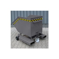 STIER Kastenwagen mit Rollen + Einfahrtaschen, anthrazitgrau