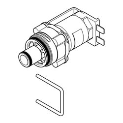 Grohe Magnetventil 42340 chrom