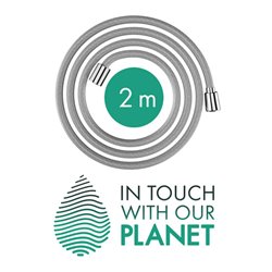 hansgrohe Brauseschlauch Designflex 2000mm, chrom