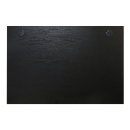 STIER Schreibtischplatte schwarz