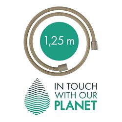 hansgrohe Brauseschlauch Designflex Planet EDI Sand recycelt, 1250mm