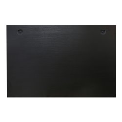 STIER Schreibtischplatte schwarz