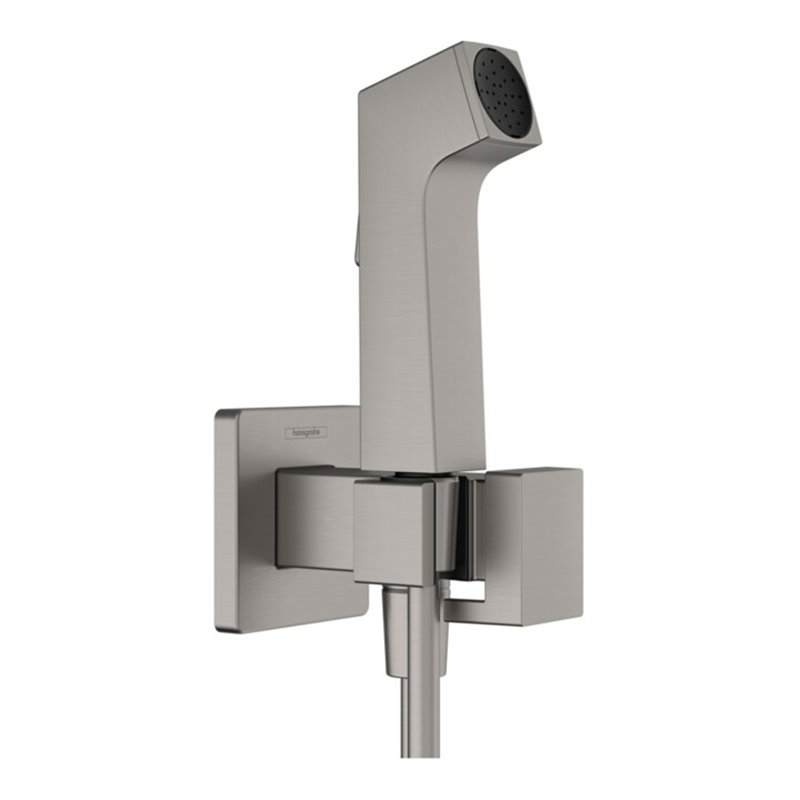 hansgrohe Handbrause Bidette E f.Kaltwasser m. Schlauch 1250mm und Porter BBC
