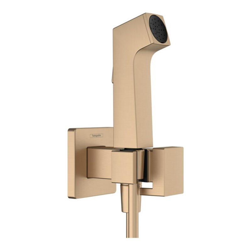 hansgrohe Handbrause Bidette E f.Kaltwasser m. Schlauch 1250mm und Porter BBR