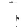 hansgrohe Fertigset ShowerComposition UP-THM, 4 Verbraucher, mattschwarz