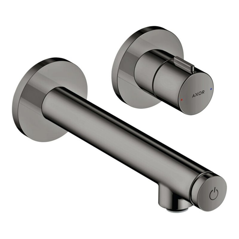 hansgrohe Fertigset Axor Uno Select UP-Waschtisch-Einhebelmischer, m Ausl. 158mm, pol. bla vc