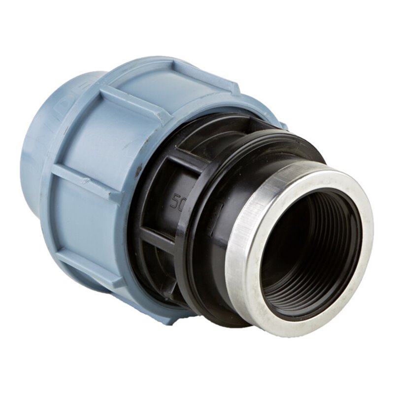 Wilo Klemmverschraubung aus PE, 2' IG auf 63mm Rohr-d