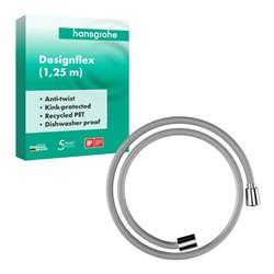 hansgrohe Brauseschlauch Designflex 1250mm, chrom